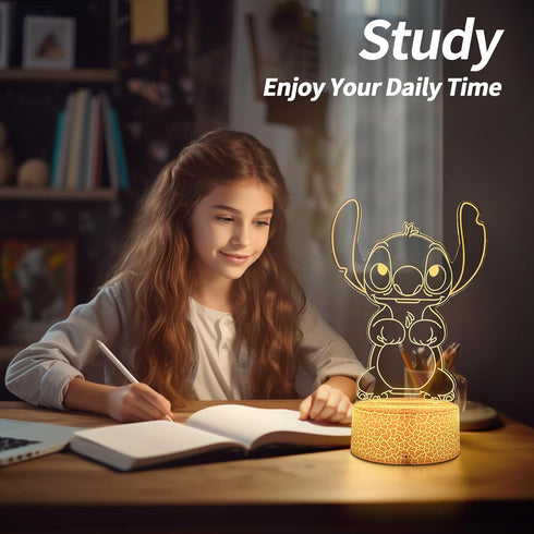 Light,16 Light,3D AIHYING Cool Night Color Night LED Lamp with Smart Remote Control,Boy Gifts for Children's Room