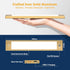 V4light 1500mAh Dimmable 3 Closets (9 Rechargeable Motion Sensor Under Cabinet Light, Magnetic LED Bar with Battery