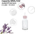 48 Pack 1oz Clear Glass Dropper Bottles, Eye Dropper Bottles with Glass Droppers for Essential Oils, 30ml