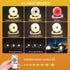 4 1 33FT 9 Camping String Lights, in Quick Storage Rechargeable Tent Lights with Lighting Modes, Hanging Waterproof