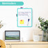 Small 14'' x 11'' Magnetic Dry Erase Board, Mini Whiteboard with Markers for Kids, Students, Fridge, Wall