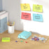 WINFFOR Acrylic Notepad Holder Dispenser - 4x6 in Sticky Note Memo Holder, Self-Stick Note Pad Organizer (W/O Pads),