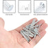 OCR 2510PCS Set Nails Assortment Kit, Galvanized Nails with Storage Case - Including Brad Head, Flat Head & Studs