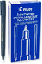 Pilot Extra Fine Point Permanent Markers, Blue Ink, 12-Pack
