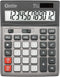 Desktop Calculator 12 Digit with Large LCD Display, Basic Solar Calculator with Battery for Office School Home CF-1523