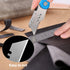 30 Pack Utility Knife Blades, SK5 Steel Heavy Duty Box Cutter Replacement Blades, Plastic Case