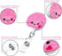 WILLBOND Cute Felt Nurse Badge Reel, 3 Pieces ID Alligator Clip for Doctor, Teacher, RN, CNA, LPN, LVN, Medical Worker