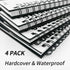 Large Lined Notebook, Spiral Notebook, 8.5" x 11", 4 Pack, LINED Notebook, 120 Pages, 100 GSM Thick Paper, Hardcover