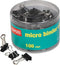 Staples Micro Metal Binder Clips (15340)