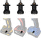 Spider Tool Holster - Drill Pins, Pack of Three, Attaches to Any Brand Power Drill with Provided Screws