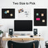 TORASO Cork Board Bulletin Board - All Black Pin Board for Office, School, Home, 17“x23"