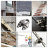 1/8 Inch M3 Wire Rope Cable Clip Clamp, 304 Stainless Steel U Bolt Saddle Fastener, 22 Packs
