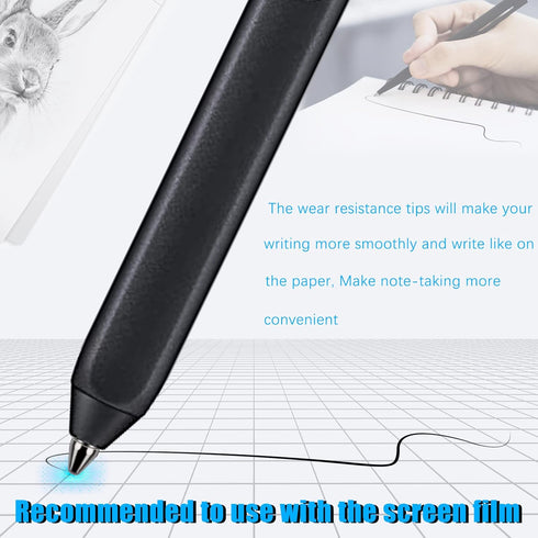 Universal Fine Titanium Alloy Pencil Nibs for BOOX Pen 2 Pro, iReader, IFLYYTEK, Lamy AL-Star Digital Pen, 2 Pcs