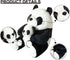 Marwood Cute Door Stopper - Decorative Door Stops for Home and Office, Panda Weighted Fabric Stuffed Animal