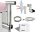 Vayzluiy Handheld Toilet Bidet Sprayer for Toilet-Adjustable Water Pressure Control with Bidet
