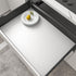 LACHEERY White Stainless Steel Contact Paper, Peel and Stick Metallic Wallpaper for Kitchen & Cabinets