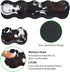 Gaming Mouse Pad XXL Large Desk, Cute Black Cowhide Extended Mousepad with Memory Foam Wrist Rest