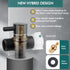 Pugrwei Set Handheld Bidet Sprayer for Toilet, Premium Stainless Steel Bathroom Bidet Sprayer with Anti-Leaking Hose