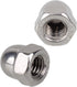 BQLZR 304 Stainless Steel Cap Acorn Hex Nut M6 Right Hand Threads, Marine Replacement for 2007 XC90 & 2009 S-60, Pack