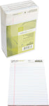 Recycled Pad | Legal Ruled | 5 x 8 Inches | 50 Sheets | White
