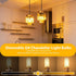 6 Pack Dimmable G9 Bulb 4W 40 3000K T4 G9 G9 Bulb 450LM, 120V dalattin LED Equivalent Watt, Warm White, Bi-pin Base