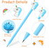 AUAUY Pencils #2 HB, Fun Cartoon Pencil Toppers, 15PCS Wood-Cased Graphite Pencils for Kids