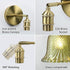 GEEZO Vintage Battery Operated Wall Sconce, with Rechargeable Battery Powered Wall Light with Remote Control