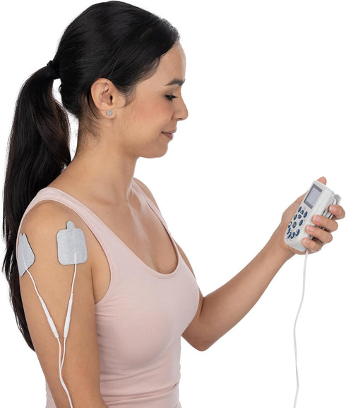 Discount 8 2 2 Inch TENS EMPI Compatible TENS Electrodes, Premium x Self-Adhesive Replacement Pads for EMPI Units
