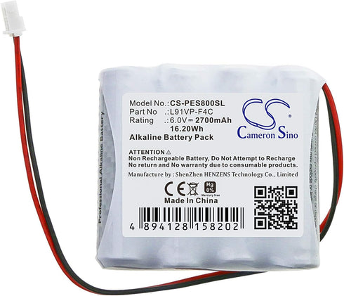 Auronino ES8 L91VP-F4C(2700mAh) Replacement Battery for Hand Sanitizer Dispenser Compatible