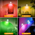 Plomixius 2 3000mAh 7 3 Dimmable, 360Rotate LED Wall Mounted Lights Psc with Remote, Rechargeable Wall Sconces RGB