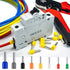 800 Pcs Wire Ferrule Connectors Kit, AWG 22-10 Copper Nylon Insulated Crimp Ferrules for Electric, Industrial