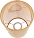 8.07X5.51X5.51In E14 E27 Kichvoe Rattan Woven Lamp Shade for Table and Floor Lamps Rustic Drum Design Unique Lampshades