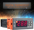Upgrade AC 110V-220V Digital Temperature Controller, Thermostat Regulator Fahrenheit Centigrade Control Warn Alarm Relay Measure Range -50-99 Celsius Display for Incubator Fridge Reptile Tank