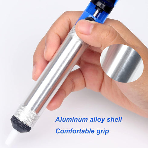 Solder Sucker Desoldering Pump, Electric Soldering Iron Auxiliary Tool, Manual Suction Pump for Solder Removal