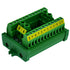 OONO 30A/300V Screw Mount 2x12 Position Terminal Block Distribution Module.