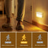 3 Pack Closet Rechargeable Motion Sensor Stair Lights for Indoor, Wireless Battery Operated Night Light, Magnetic Led