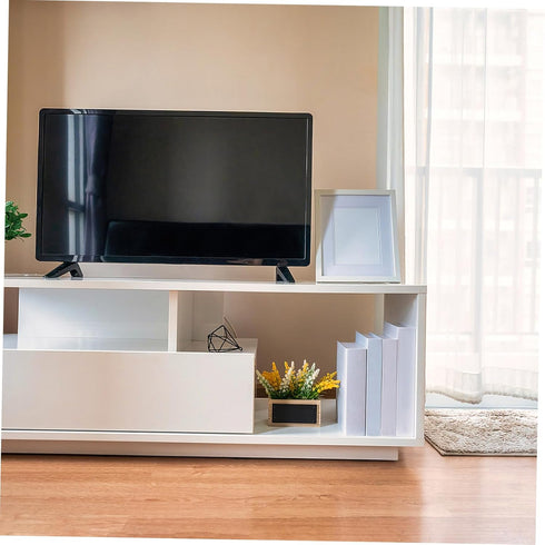 Zerodeko 1Set Tv Stand Base Bracket for Tvs Easy to Install Television Holder for Living Room Bedroom Office Supports