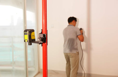 Firecore Laser Level Bracket Adjustable Mount Adapter 1/4" and 5/8" for Line Laser Positioning Base-FLM30A