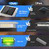 4x4 2 Pack, 4 4x4 3.5x3.5 Ip67 96 Post Solar Lights Lighting Modes Solar Post Cap Lights for Wood/Vinyl Posts