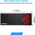 Large Gaming Mouse Pad, Fly Dragon Design Mouse Mat for Office Computer (A-Red)