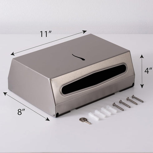 Vellora Commercial 200 275 Paper Towel Dispenser - Anti-Fingerprint Coating, Enhanced Quality Stainless Steel