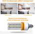 2 Pack 60W LED Corn Light Bulb, 7500 Lumin, 600W Replacement, E26 Cool Daylight White, Pack of 1.