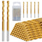 50PCS 5/32 Inch Drywall Router Bits Cutting & Cutout Tool Set with