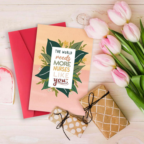 Londue Cute Thank You Card Gifts for Nurse, Nurse Appreciation Cards Gifts for Women, Medical Staff Appreciate Card