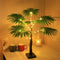 Setups Artificial Palms Tree with LED Light Decorative Table Lamp Decoration for Outdoor Indoor Party Backyard Deck