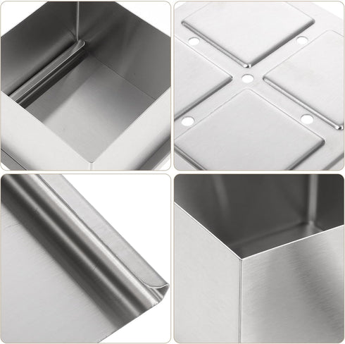 304 Stainless Steel Tofu Mold Small Size Food Grade DIY Household Tofu Pressing Tool Practical Bean Curd Making Kitchen