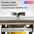 Spoilboard 4 1/4" 2" 1/2" 1/2" CNC Surfacing Slab Flattening Router Bit, Teeth, Shank, Cutting Diameter, Cutting Depth