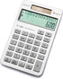 New Desktop Calculator, Two Line Display, History Function with 30 Memories, Large LCD for Home & Office, Silver