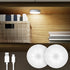 DAZZY DOT Rechargeable Puck Lights 2 Pack, Dimmable Touch Light Stick on
