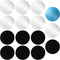 Xosjska 14 Pack Cabinet Lights Magnetic Sticky, Round Adhesive Metal Plates for Magnetic